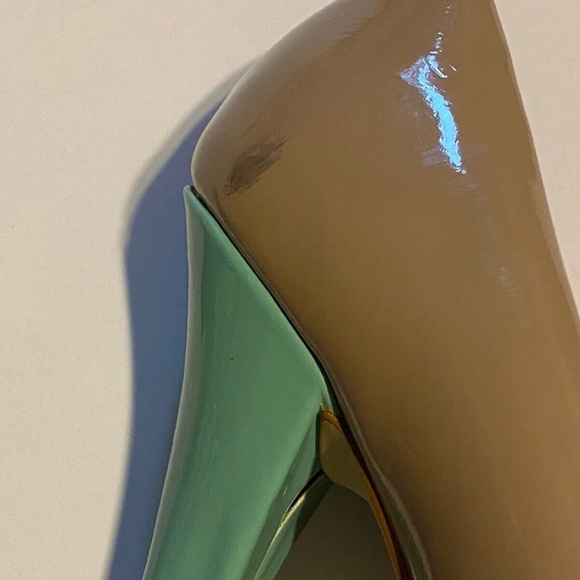 Chinese Laundry Pump Heels Beige Peep Toe Size 6 - Picture 3 of 11